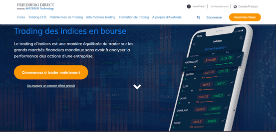 Trading avec Friedberg Direct